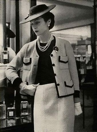 coco chanel most popular designs|Coco Chanel 1950 suit.